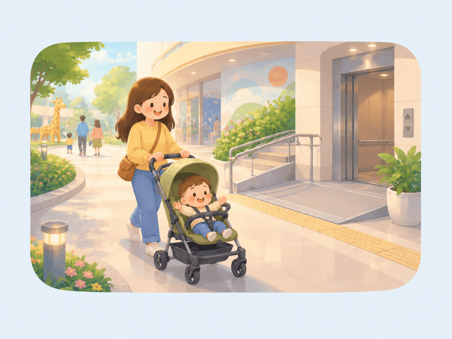Stroller-easy illustration