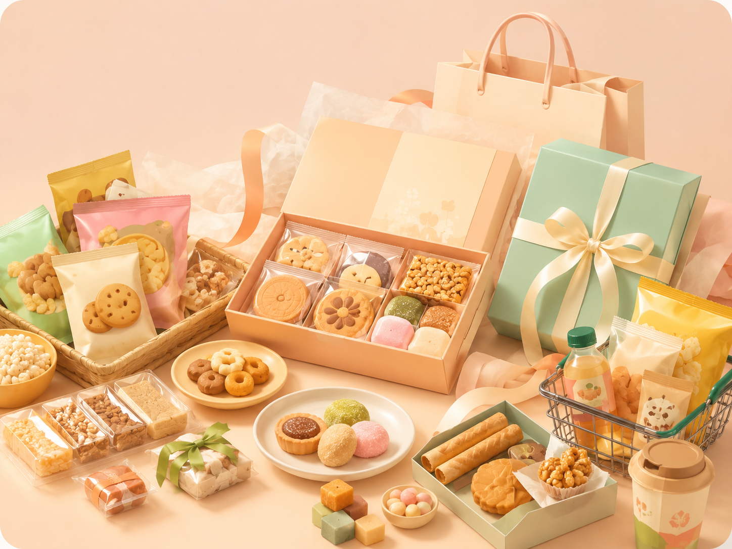 Korean snack gifts to bring home illustration