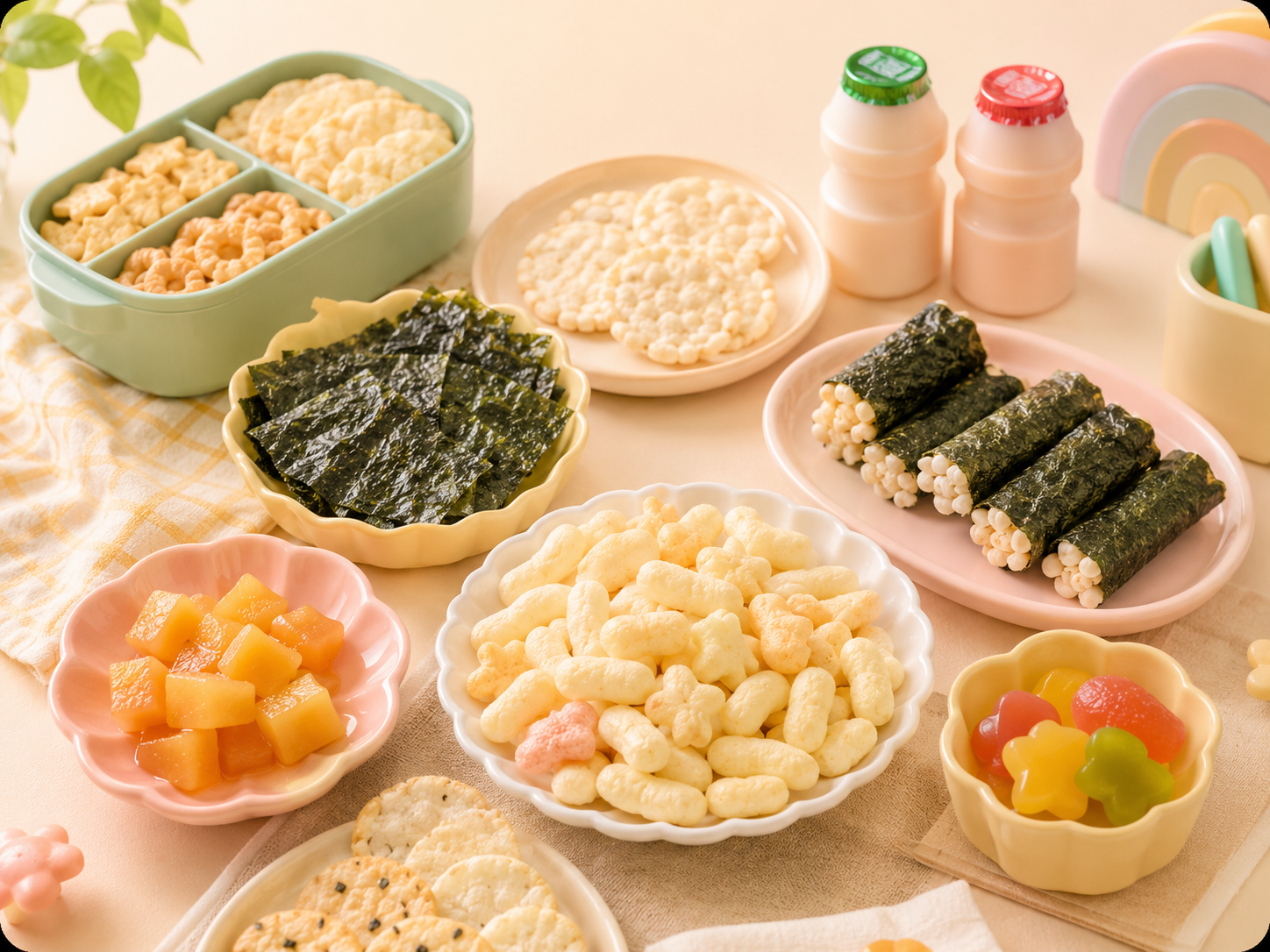 Illustration for Best Korean Snacks for Kids: Preschool and Kindergarten-Friendly Picks