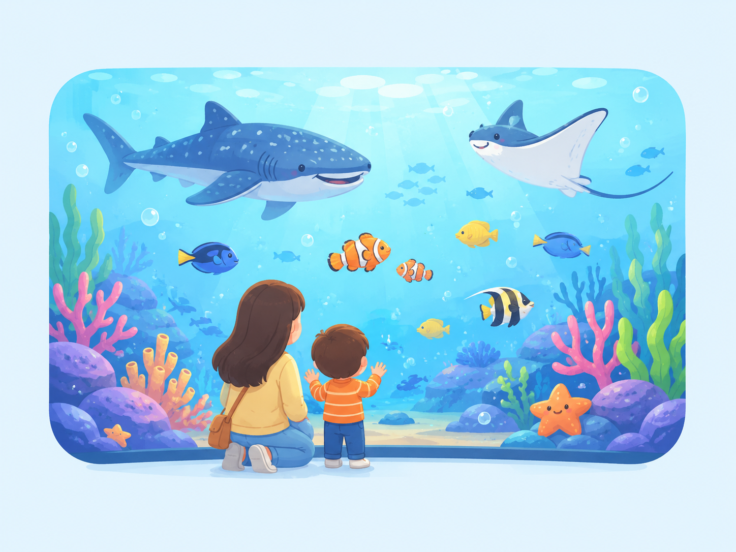 Aquariums illustration