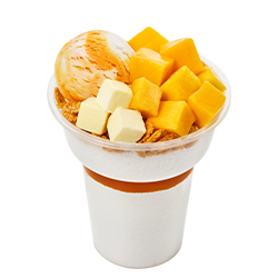 Apple Mango Cheese Cup Sulbing